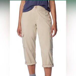 NWT • Columbia • Women's Silver Ridge Utility Capri • Ancient Fossil • Size 10